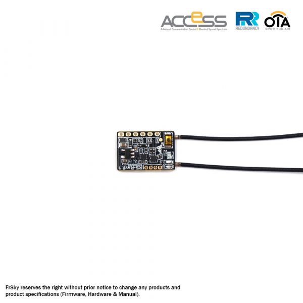 FrSky RS ARCHER Mini Receiver (Ideal for Race Drones, 4ms latency in Race Mode*)