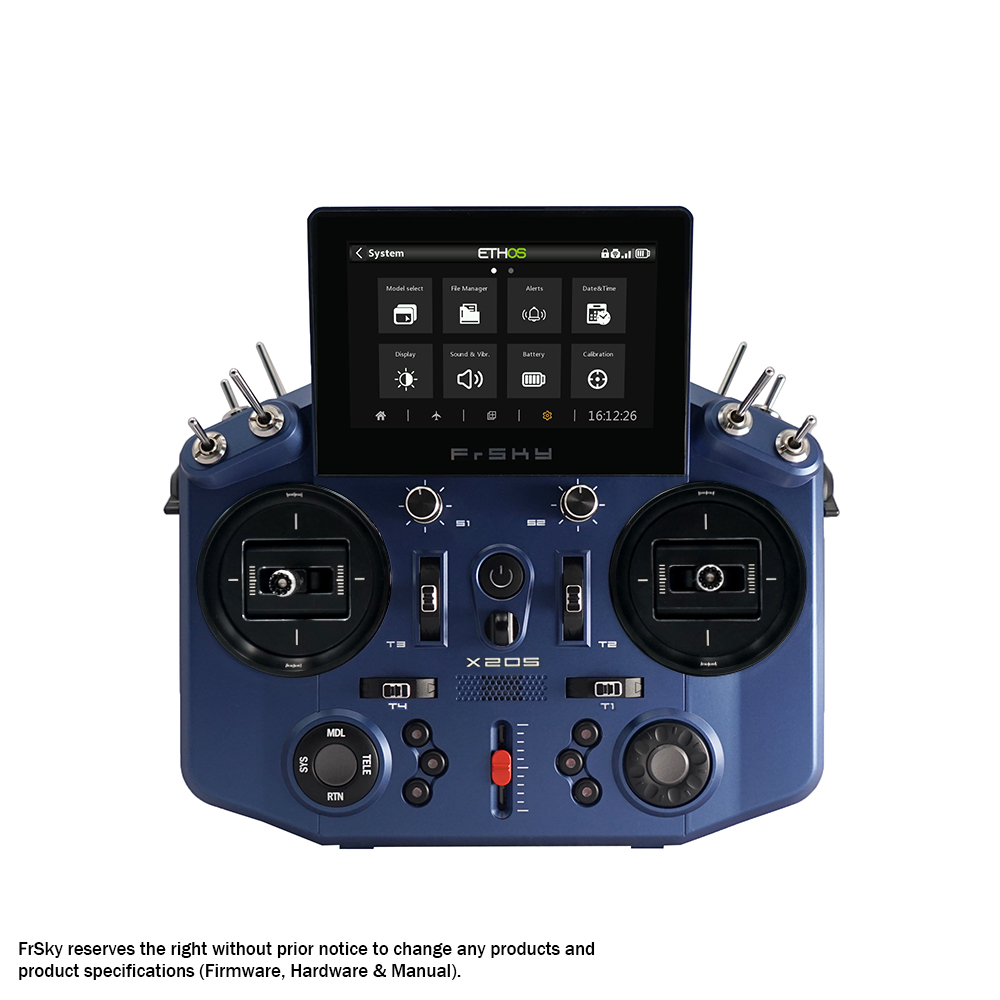 FrSky Tandem X20S Blue Dual-Band Transmitter Only